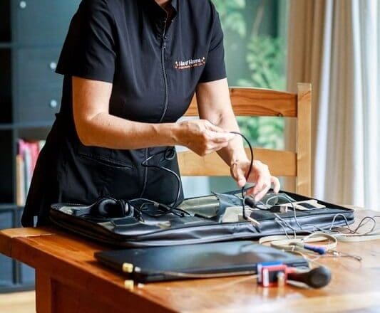 Jennifer Abbott, Hearing Aid Practitioner, Repairing A Broken Hearing Aid Device