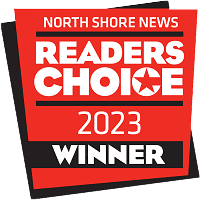 North Shore News Readers Choice 2023 Winner Logo